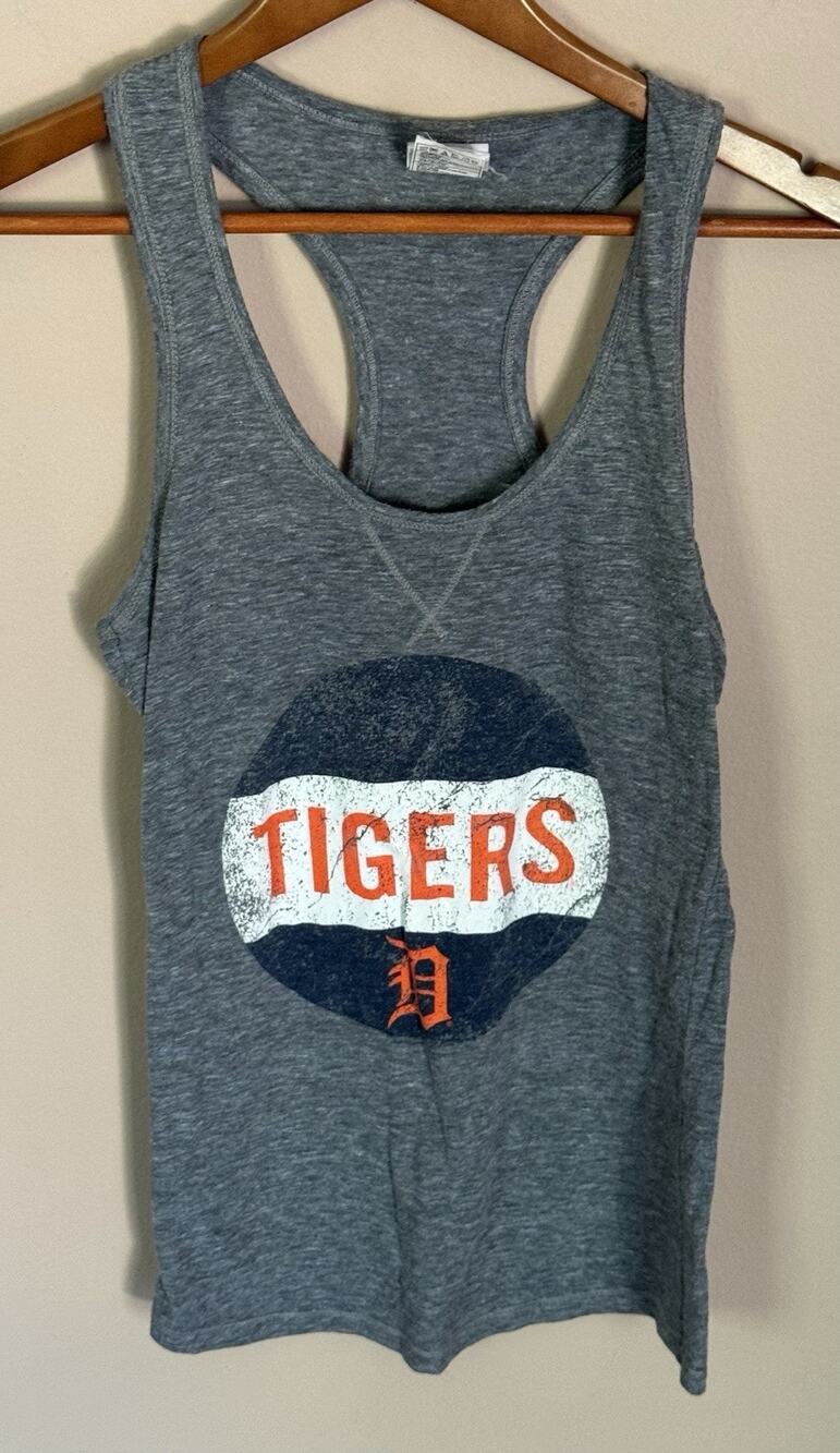 MLB Detroit Tigers Racerback Tank Top Campus Lifestyle Med